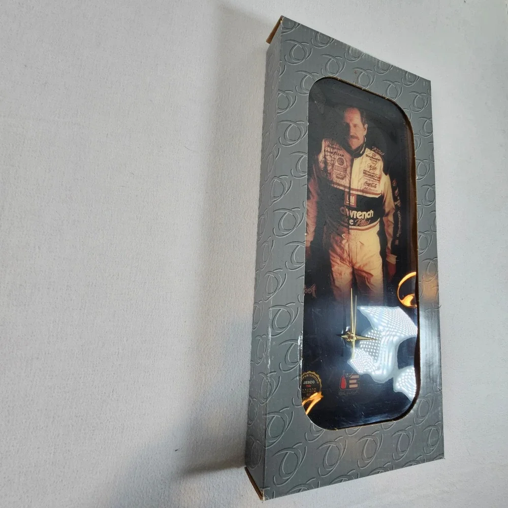 Jebco Dale Earnhardt Legacy Wall Clock‎ OS Black Limited Edition CA232